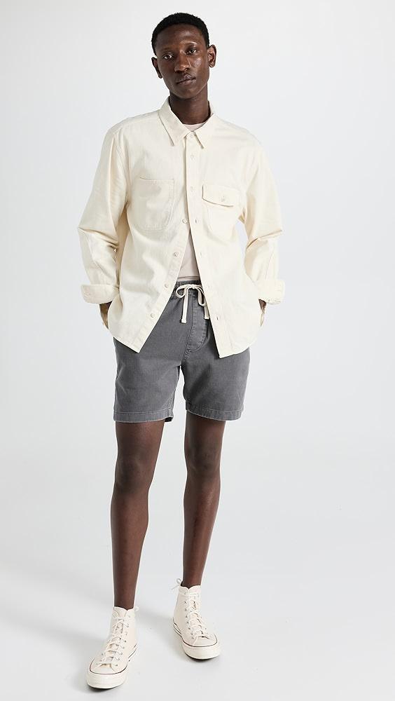 Madewell Cotton Everywear Shorts 6.5" | Shopbop Product Image