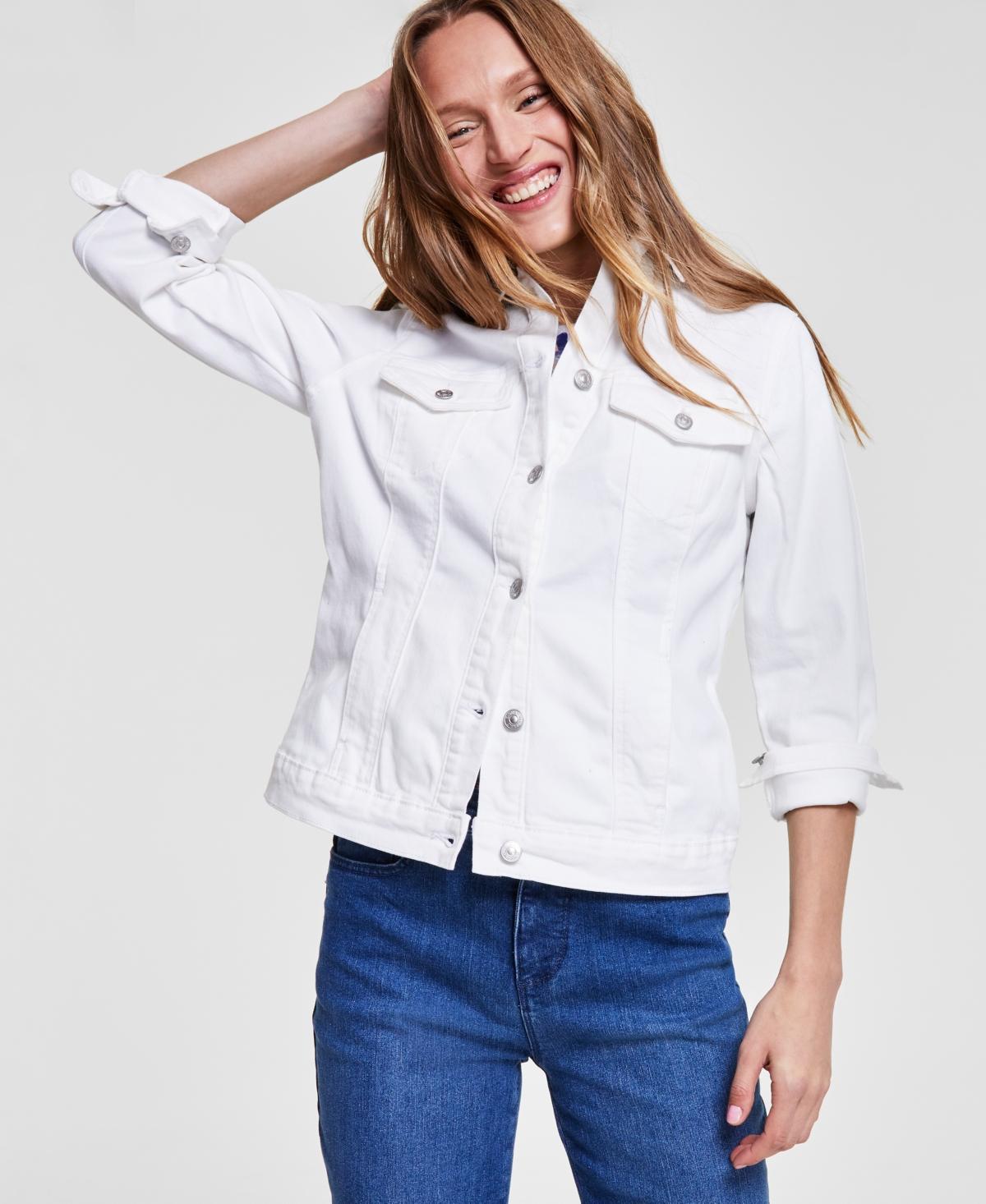 Gloria Vanderbilt Womens Amanda Classic Denim Jacket Product Image