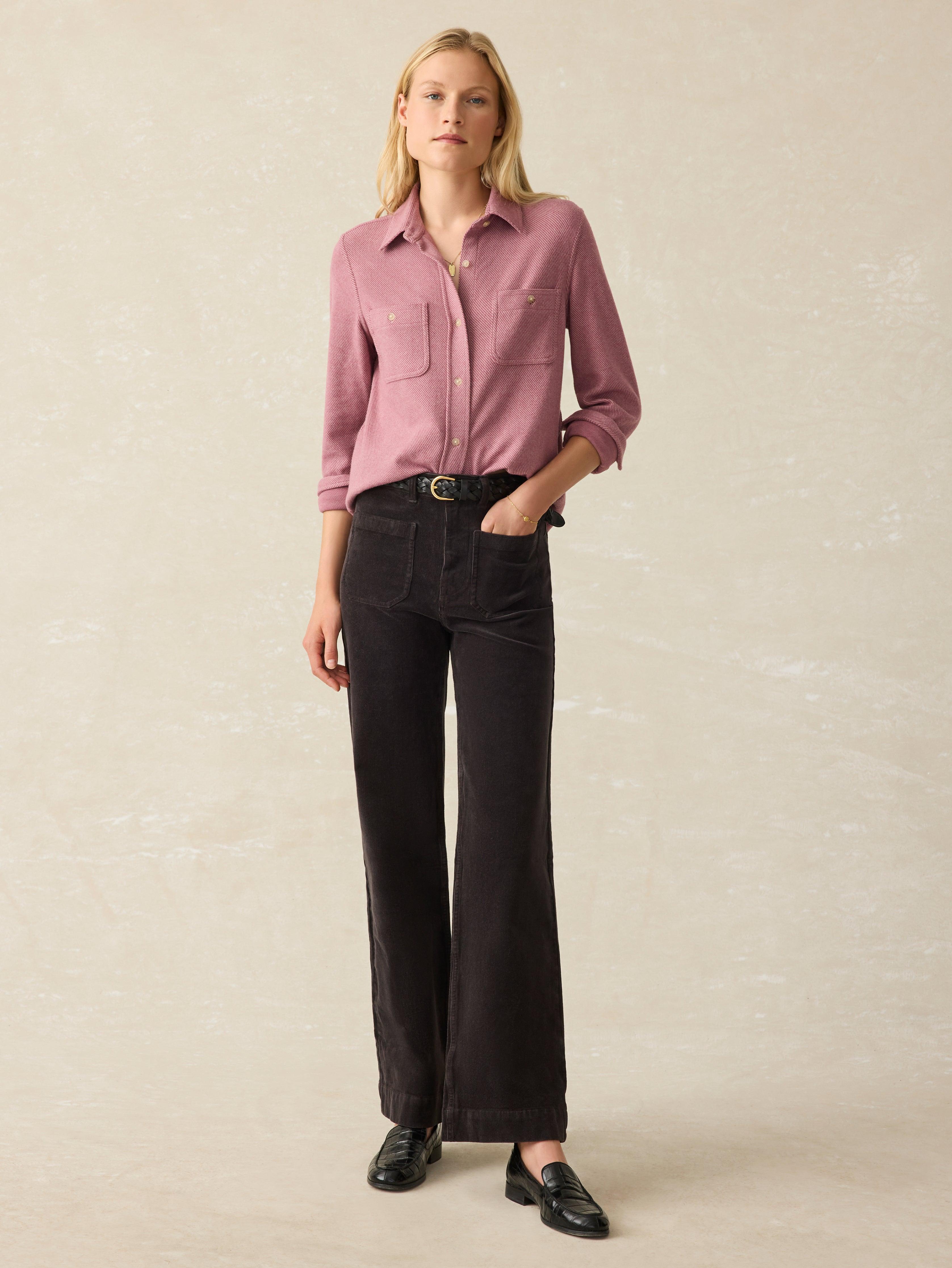 Softstretch Cord Patch Pocket Pant - Espresso Female Product Image