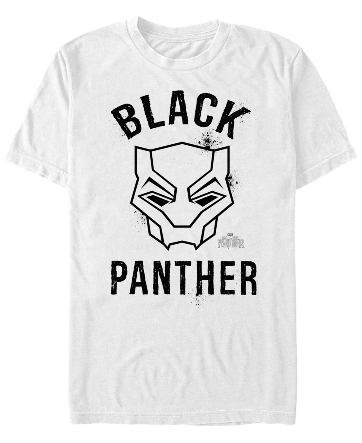 Mens Marvel Black Panther Movie Collegiate Graffiti Graphic Tee Product Image