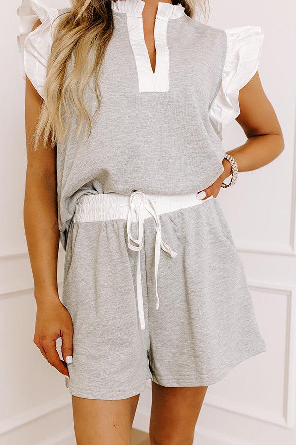 Casual Comforts Shorts in Grey product image