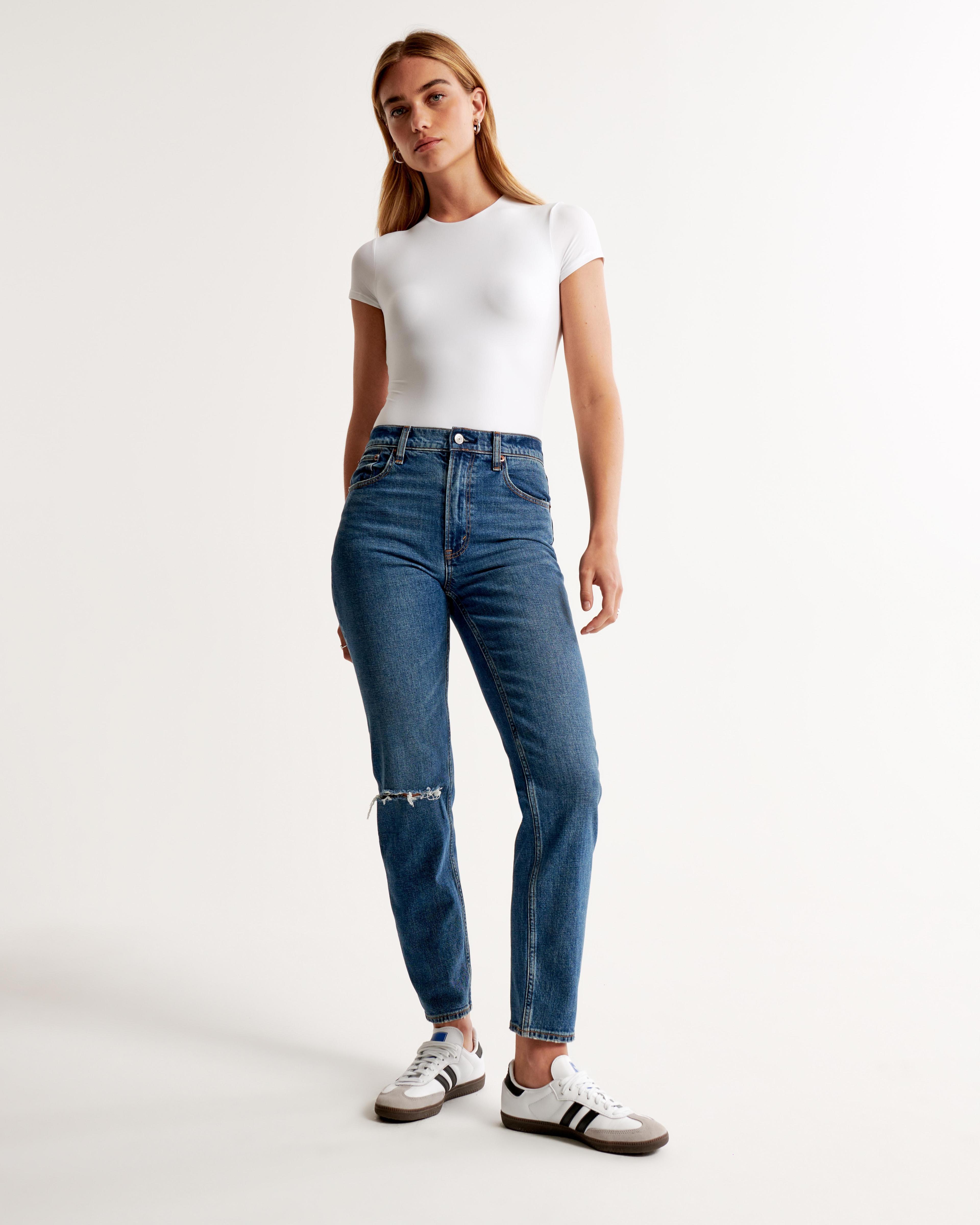 High Rise Mom Jean Product Image