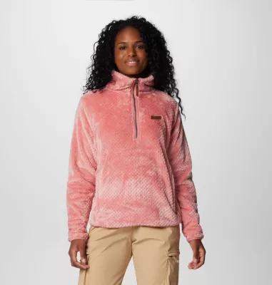 Columbia Women's Fire Side Quarter Zip Sherpa Fleece- Product Image