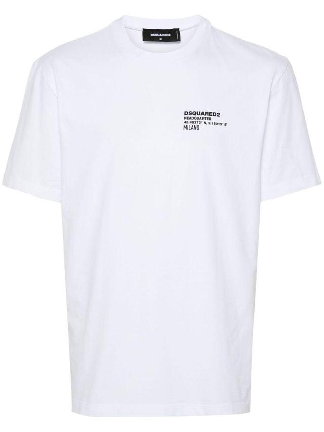 DSQUARED2 Topwear In White Product Image