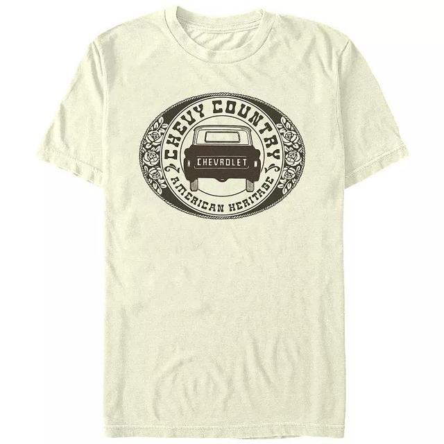 Mens Chevy Country American Heritage Badge Graphic Tee Product Image