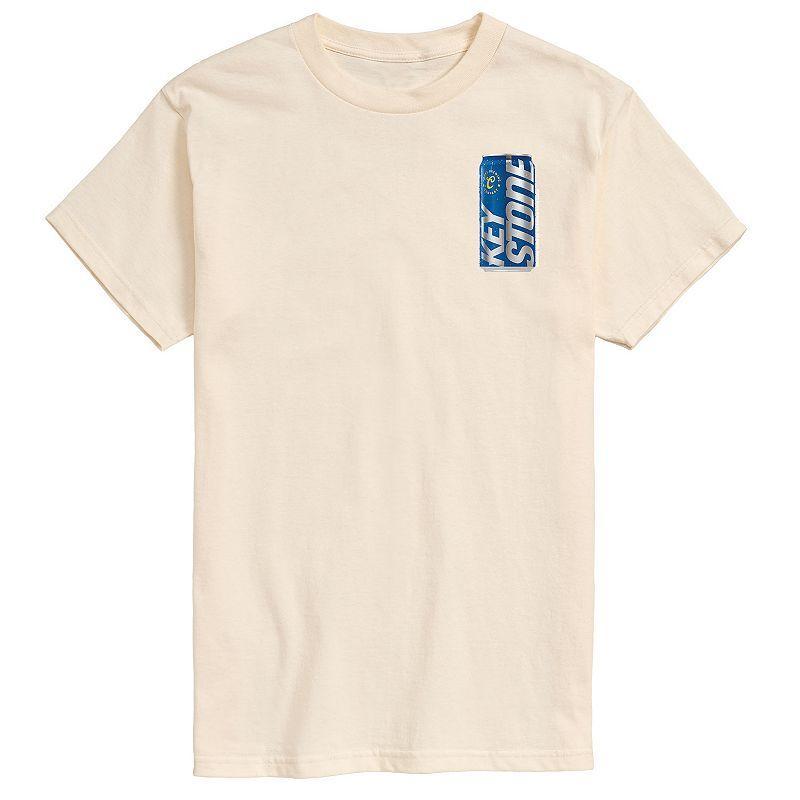 Mens Keystone Light Bottle Can Graphic Tee Product Image