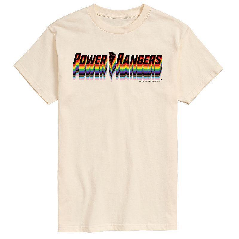 Mens Power Rangers Pride Logo Graphic Tee Product Image