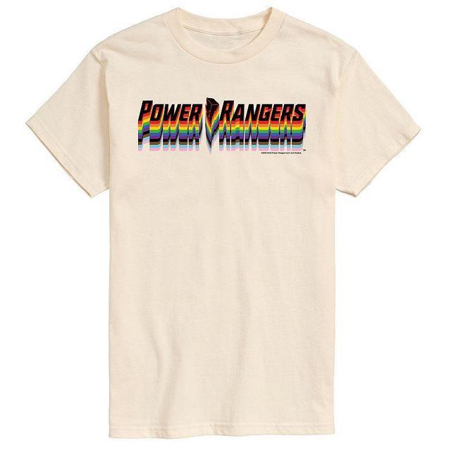 Mens Power Rangers Pride Logo Graphic Tee Product Image