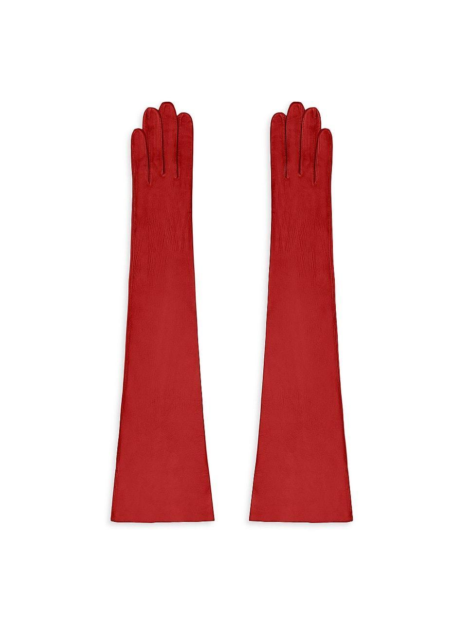 Womens Opera Leather Gloves Product Image