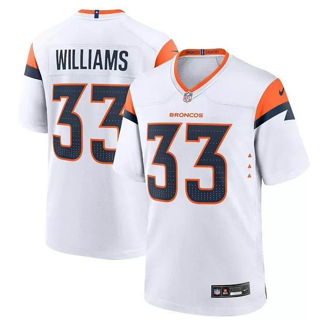 Mens Nike Javonte Williams Denver Broncos Game Jersey Product Image