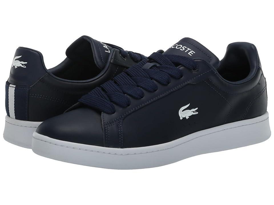 Lacoste Carnaby Pro 124 2 SMA (Navy/White) Men's Lace-up Boots Product Image