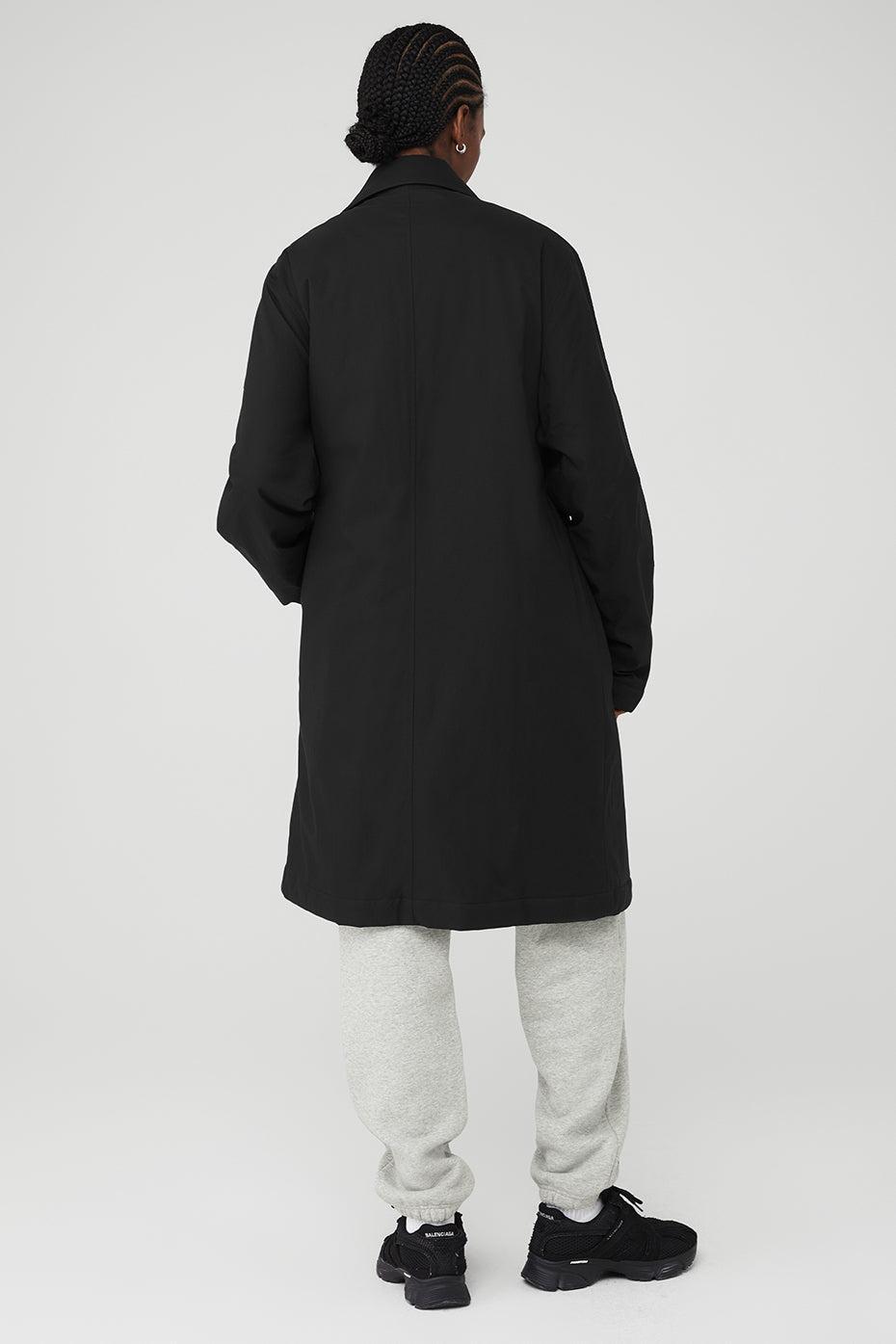 Signature Overcoat - Black Product Image