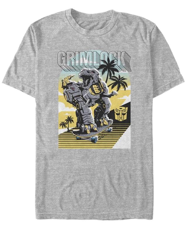 Mens Transformer Grimlock Skater Short Sleeve T-shirt Product Image