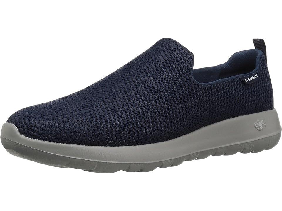 SKECHERS Performance Go Walk Max (Navy/Gray) Men's Slip on Shoes Product Image