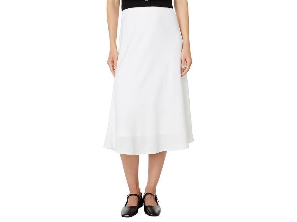 NIC+ZOE Rumba Linen Slip Skirt (Paper 1) Women's Skirt Product Image