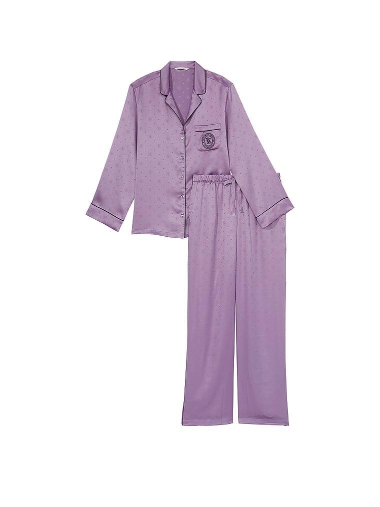 Satin Long Pajama Set Product Image