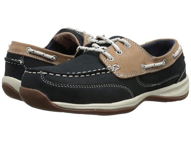 Rockport Works Sailing Club (Navy /Tan) Women's Work Boots Product Image