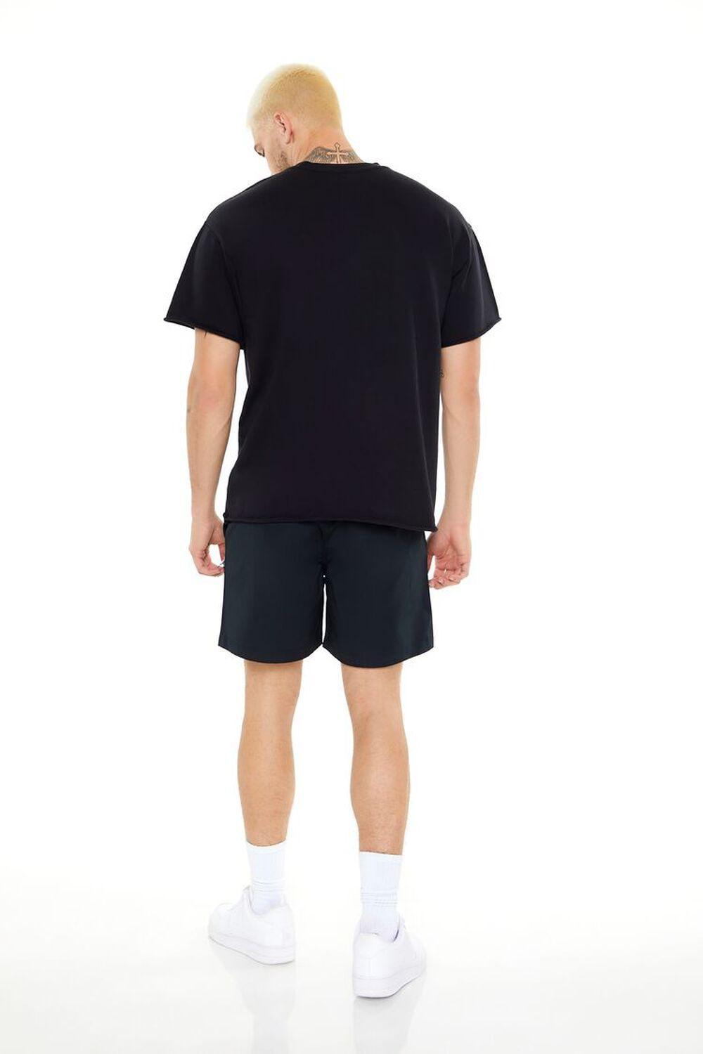 Mid-Rise Drawstring Cargo Shorts | Forever 21 Product Image