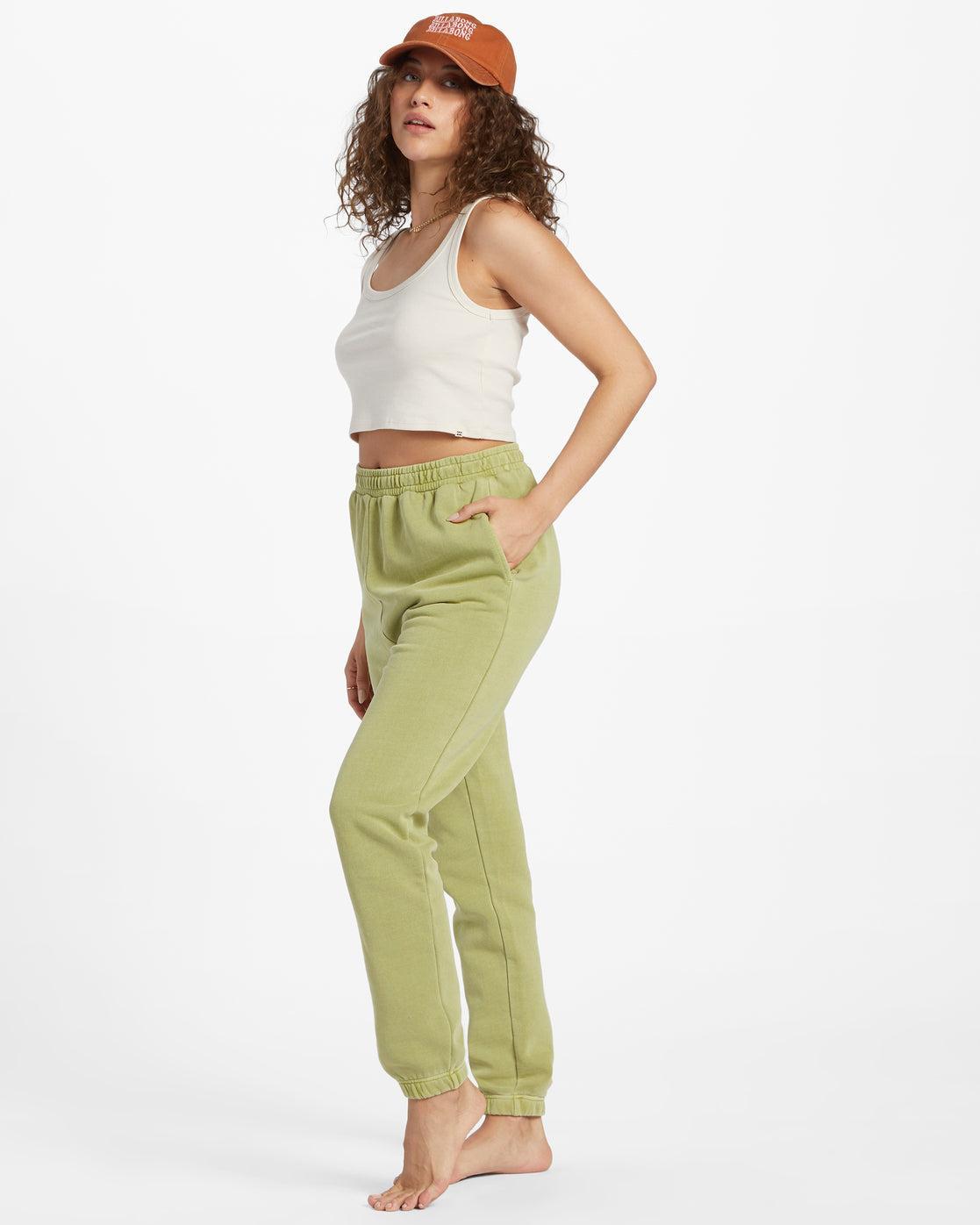 Sunset Joggers - Avocado Female Product Image