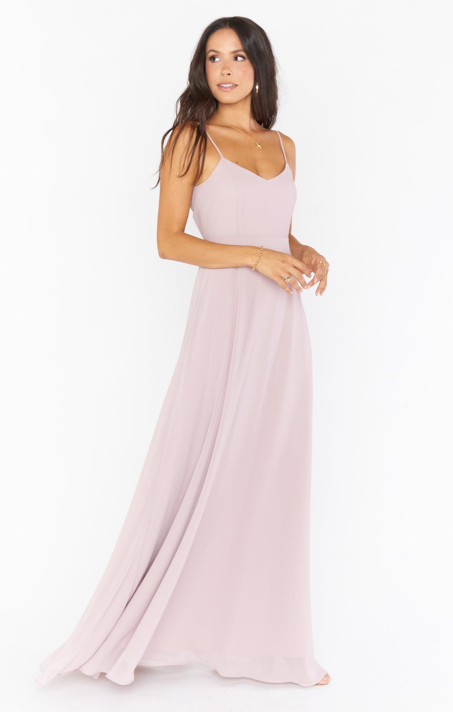 Faith Maxi Dress ~ Ivory Luxe Satin Product Image