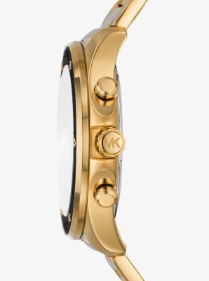 Oversized Pavé Logo -Tone Watch Product Image