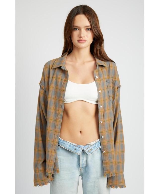 Emory Park Womens Jessie Over d Shirt Product Image