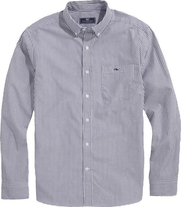 Stretch Poplin Stripe Shirt Product Image