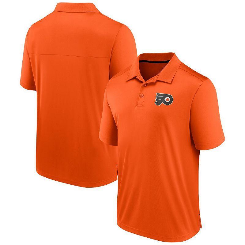 Mens Fanatics Branded Orange Philadelphia Flyers Polo Product Image