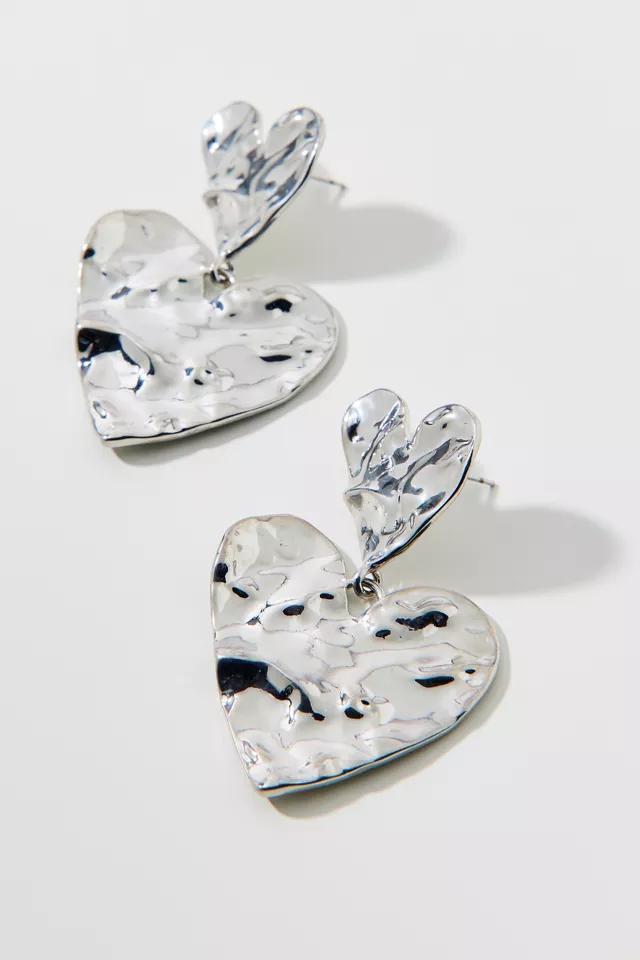 Hammered Hearts Earring Product Image