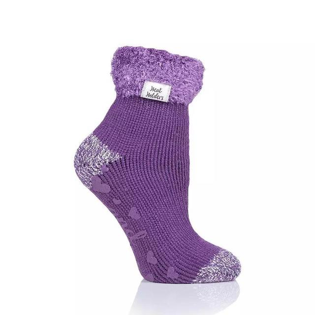 Womens Heat Holders Original 7X Warmer Turnover Cuff Lounge Socks with Grippers Product Image