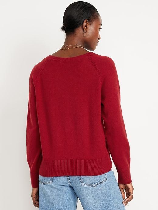 SoSoft Loose V-Neck Sweater Product Image