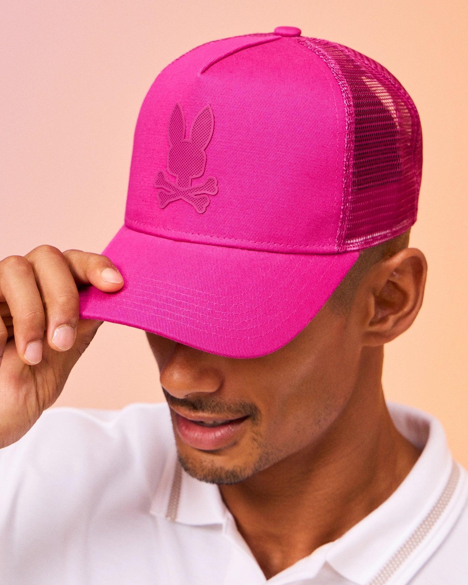 Mens Riviera Trucker Cap 659 FUSCHIA RED / O/S Product Image