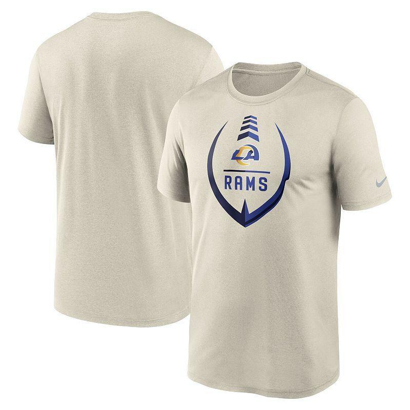 Mens Nike Bone Los Angeles Rams Icon Legend Performance T-shirt Product Image