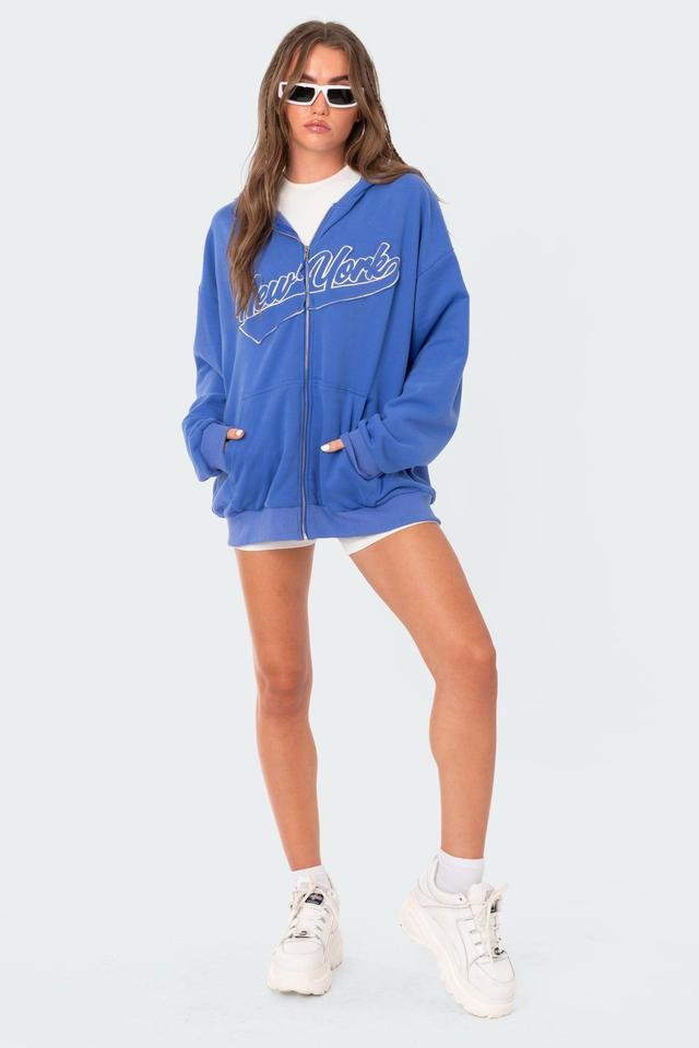 New York Oversized Hoodie Product Image