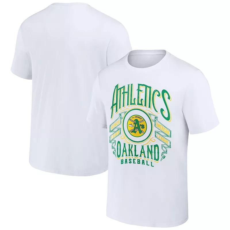 Mens Darius Rucker Collection by Fanatics Oakland Athletics Distressed Rock T-Shirt Product Image