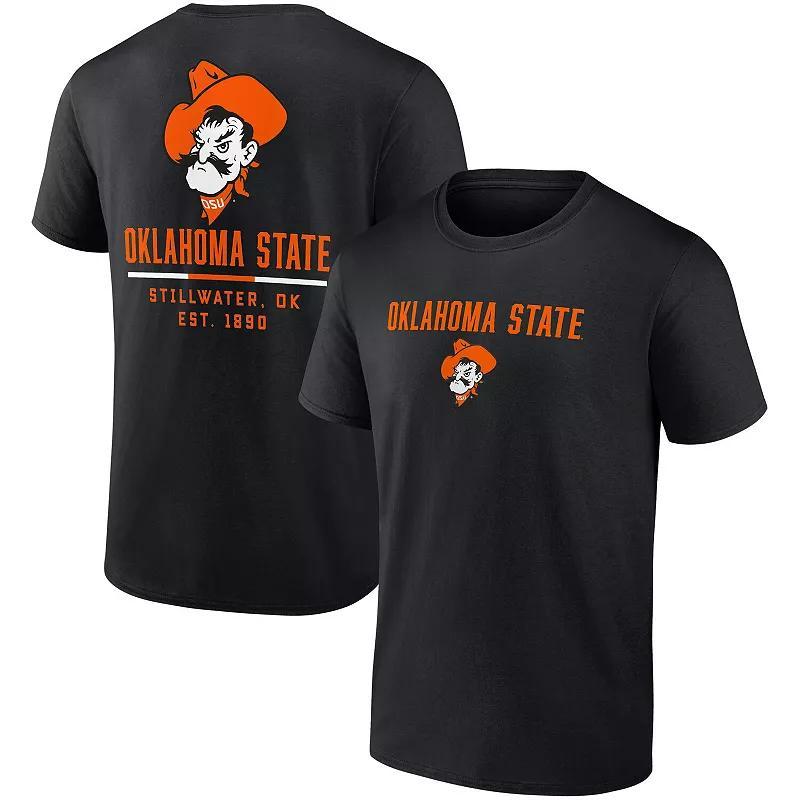 Mens Fanatics Branded Oklahoma State Cowboys Game Day 2-Hit T-Shirt Product Image