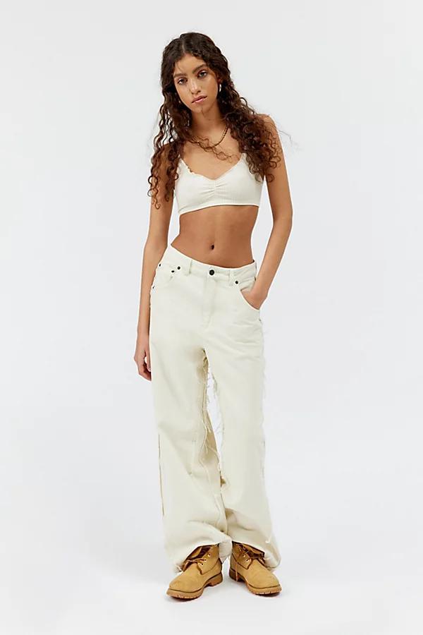 Honor The Gift Distressed Wide-Leg Pant Womens at Urban Outfitters Product Image