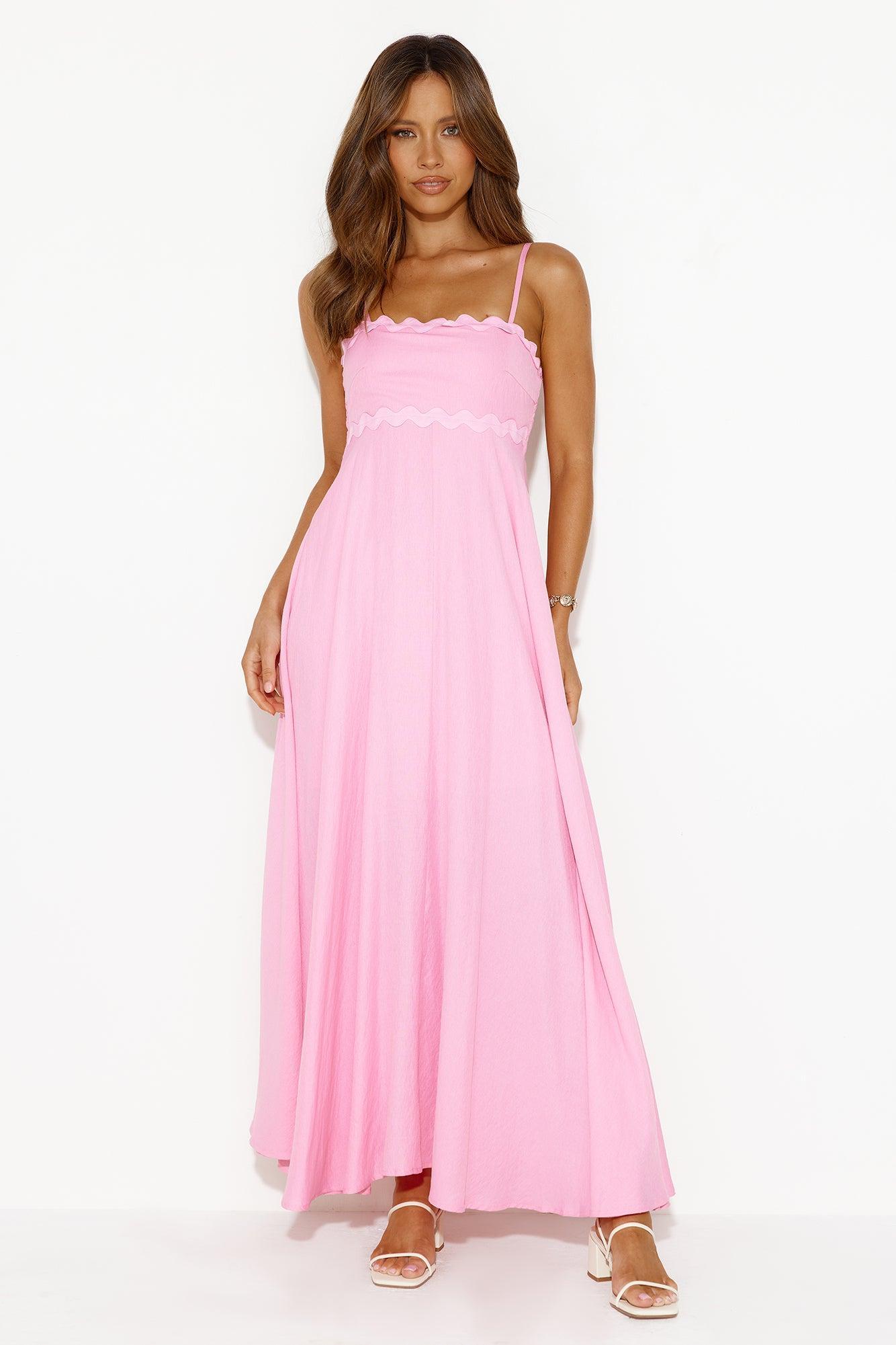 Energy For Vacays Maxi Dress Pink product image