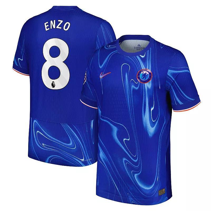 Mens Nike Enzo Fernndez Blue Chelsea 2024/25 Home Authentic Player Jersey Product Image