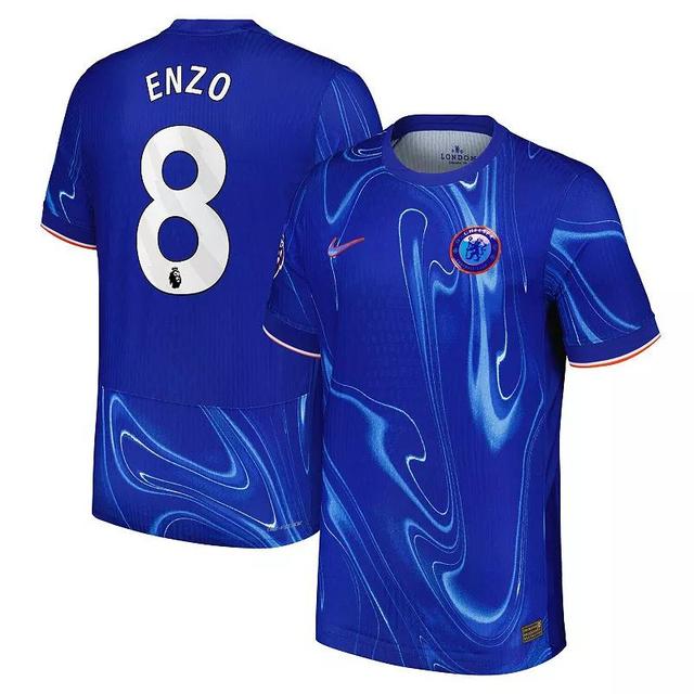 Mens Nike Enzo Fernndez Blue Chelsea 2024/25 Home Authentic Player Jersey Product Image