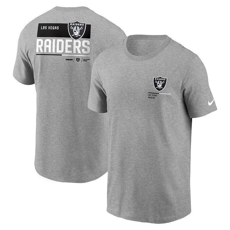 Mens Nike Silver Las Vegas Raiders Team Incline T-Shirt Product Image