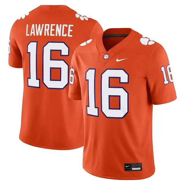 Mens Nike Trevor Lawrence Clemson Tigers Alumni Game Jersey Product Image