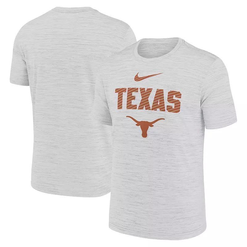 Mens Nike Texas Longhorns Campus Slant Velocity Performance T-Shirt Product Image