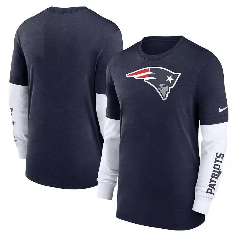 New England Patriots Nike Men's NFL Long-Sleeve Top Product Image