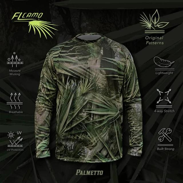 FL Camo® Men's L/S Performance Camo Shirt Product Image