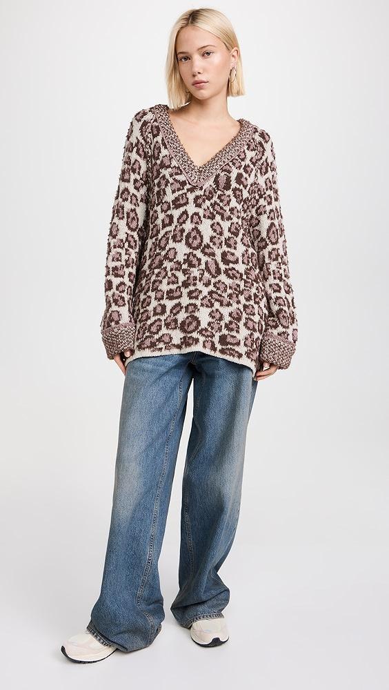 Free People Little Animal Pullover | Shopbop Product Image