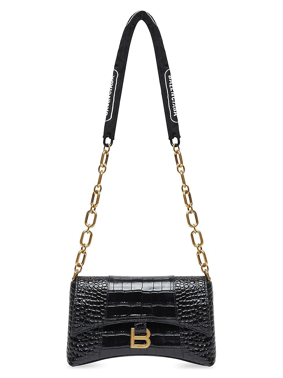 Womens Downtown XS Shoulder Bag Crocodile Embossed Product Image