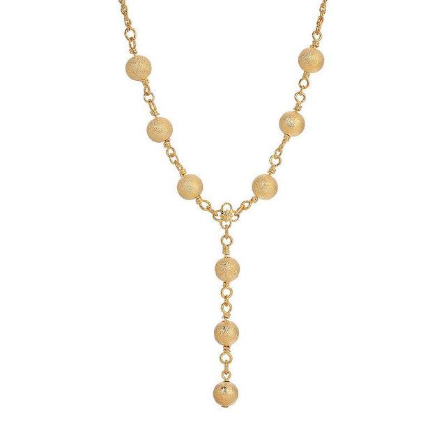 1928 Gold Tone Y-Necklace, Womens, Yellow Product Image