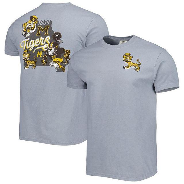 Mens Graphite Missouri Tigers Vault State Comfort T-Shirt Product Image