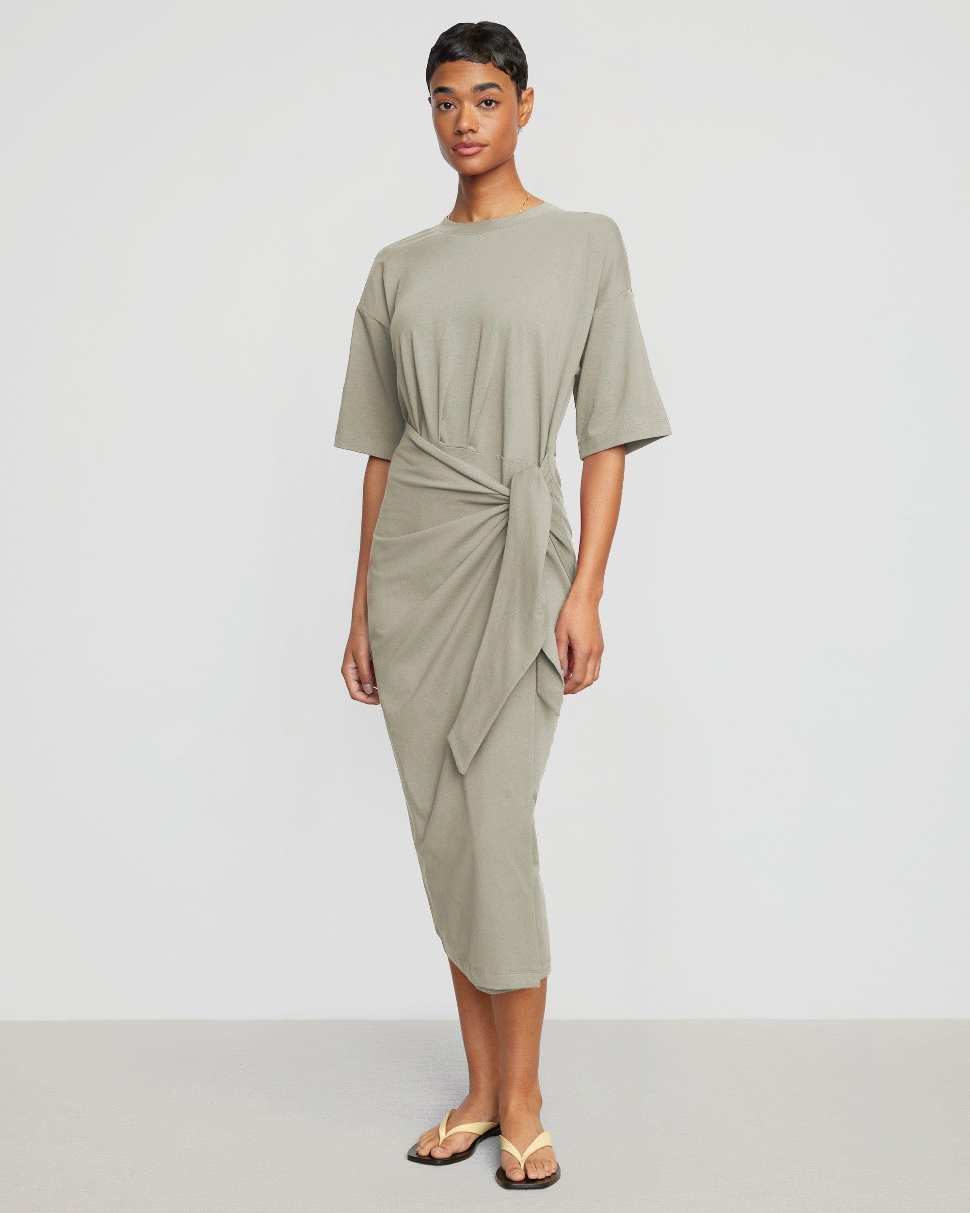 Noa Organic Cotton T-Shirt Wrap Dress Product Image